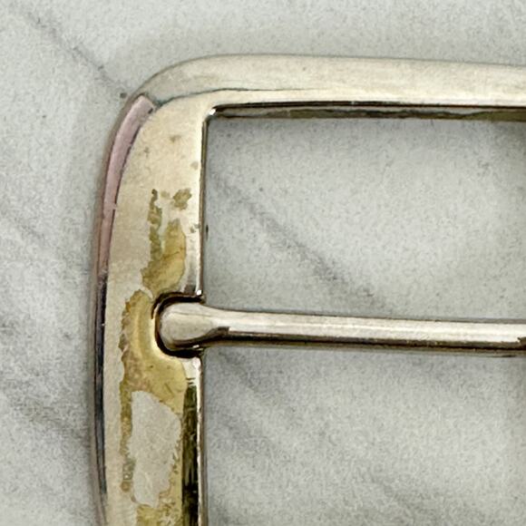 Dutyman Silver Tone Simple Basic Belt Buckle - Picture 2 of 10